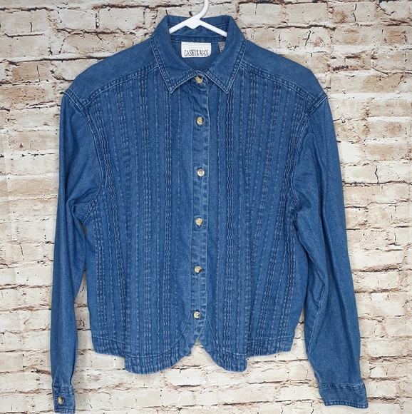 Casey & Max Women's Button Down Size M - Picture 1 of 5